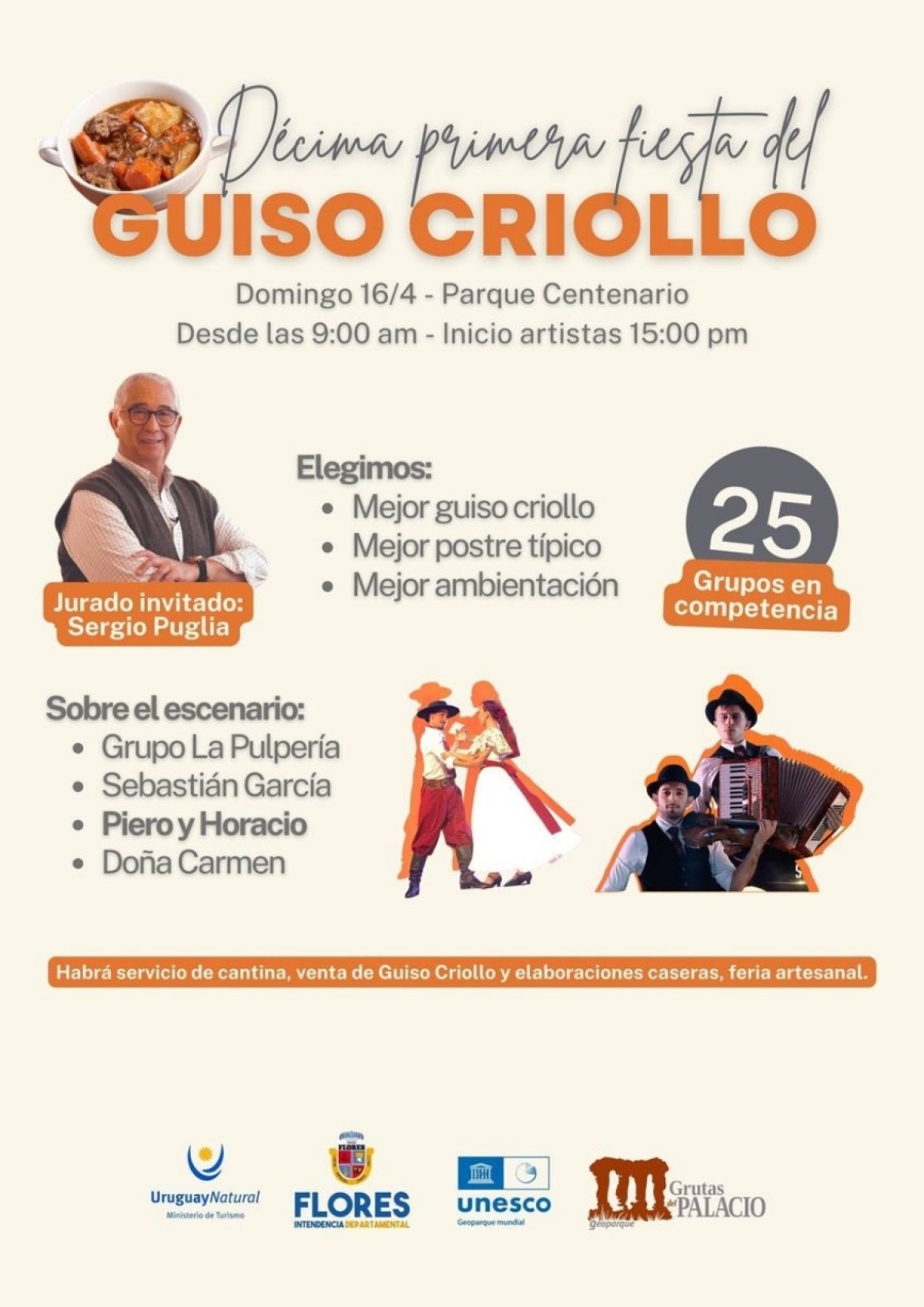 La Fiesta del Guiso Criollo es el domingo 16 en Trinidad