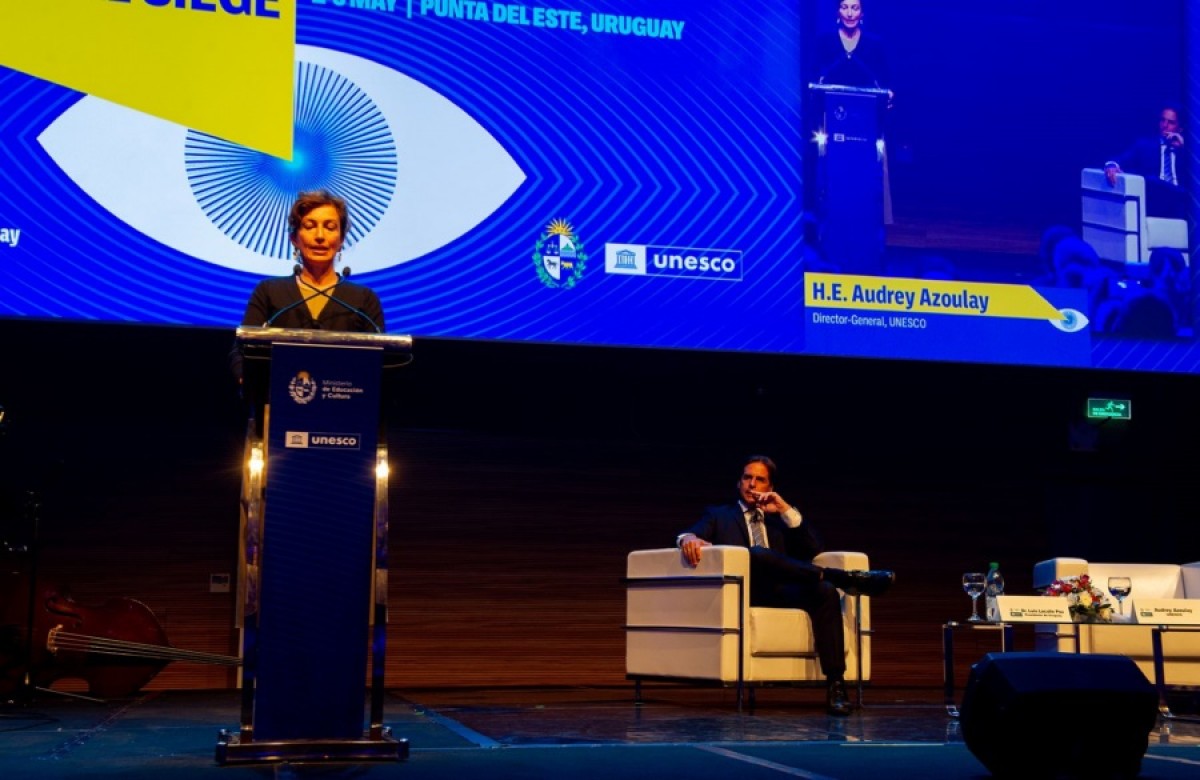 Audrey Azoulay, directora general de la UNESCO
