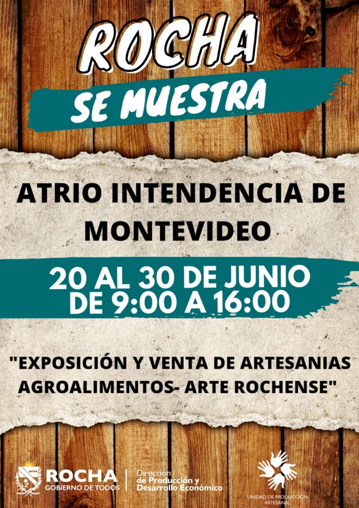 Rocha se muestra en Montevideo hasta el 30 de junio