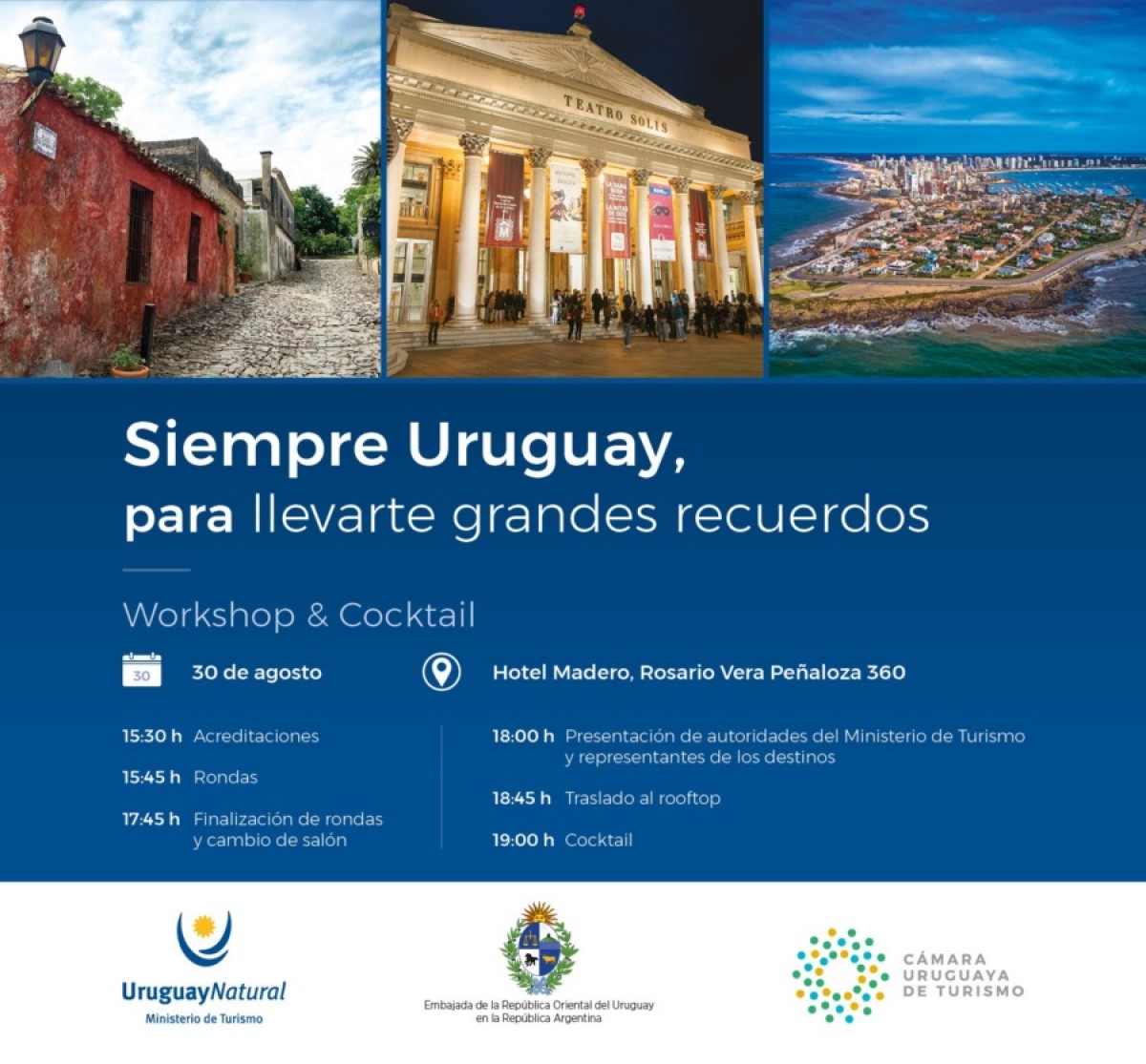 Siempre Uruguay tendr&aacute; lugar el martes 30 en Buenos Aires