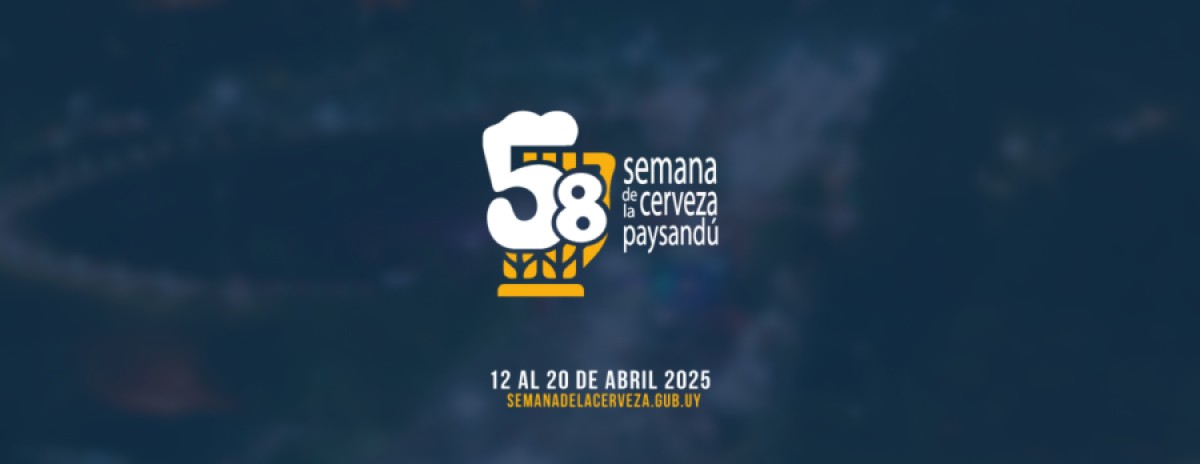 Logotipo 58 Semana de la Cerveza de Paysandú