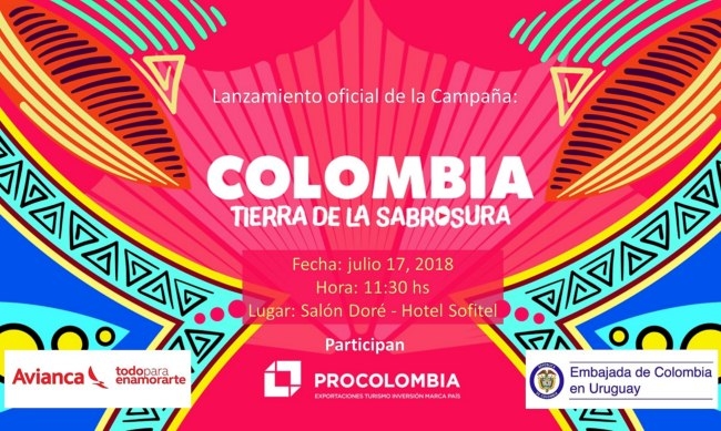 Colombia tierra de la sabrosura