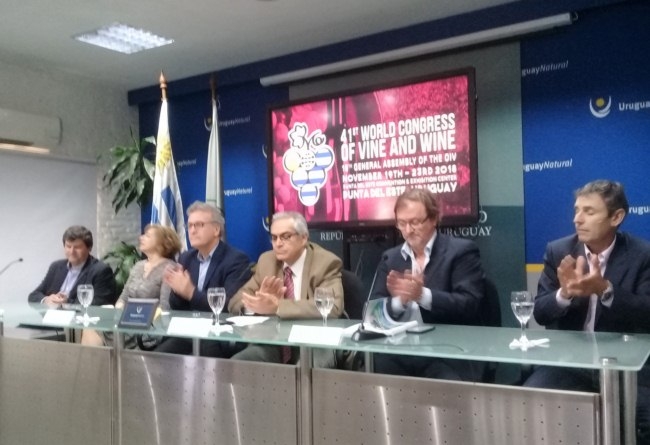 Cumbre del vino en Uruguay