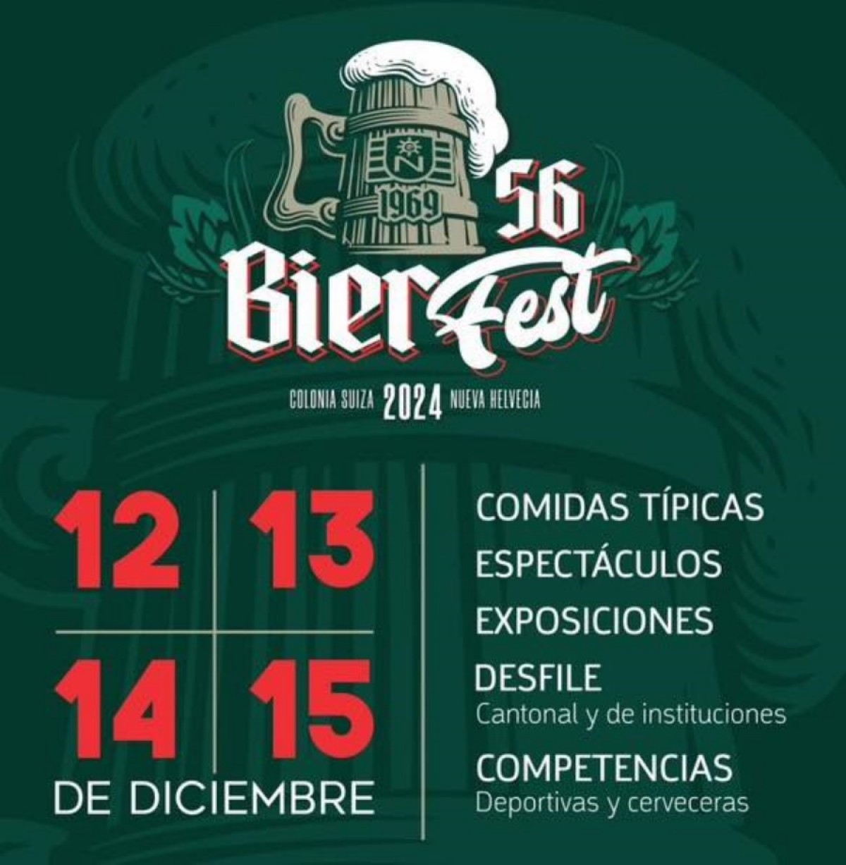 BierFest, la fiesta de la cerveza es en Nueva Helvecia