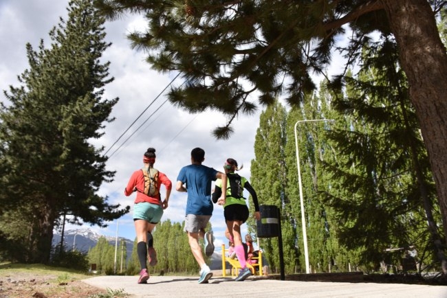 Esquel: circuitos de running y footing urbano
