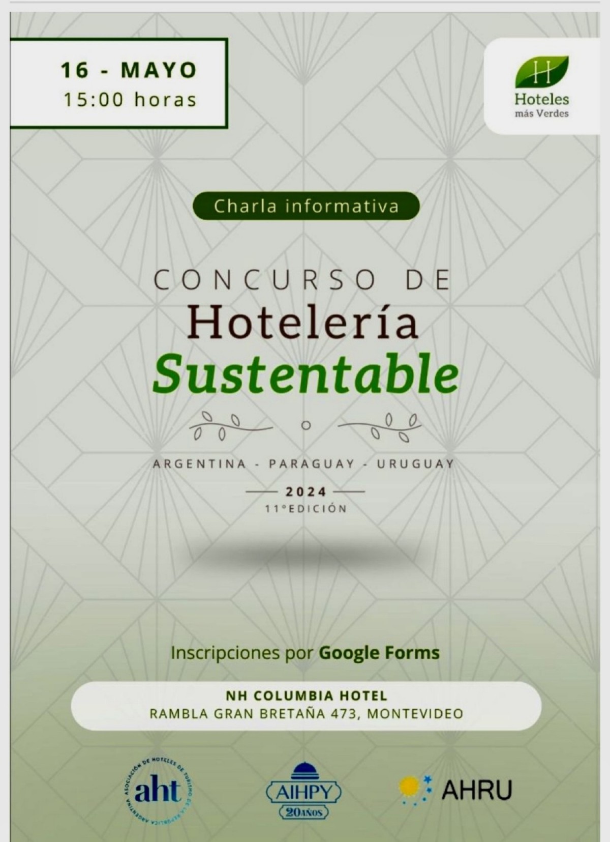 Nueva Edición del Concurso de Hoteleria Sustentable