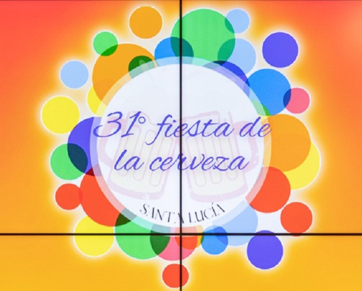 Se realiza en Santa Lucía la 31ª Fiesta de la Cerveza con un fin solidario