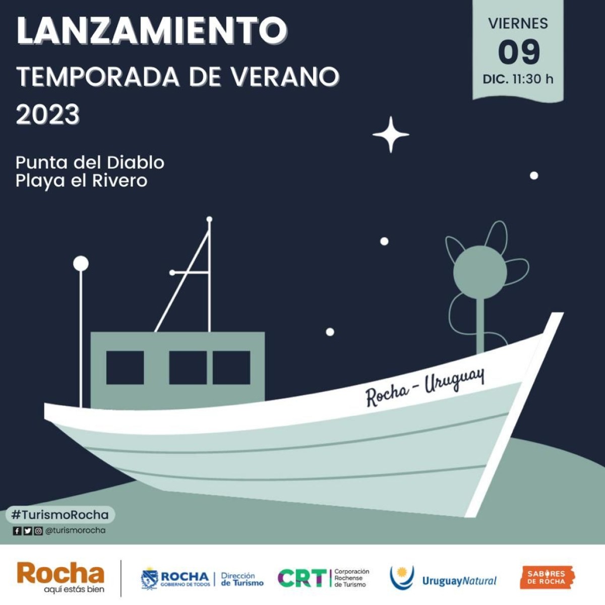 Rocha invita al Lanzamiento de la Temporada de Verano 2022 / 2023