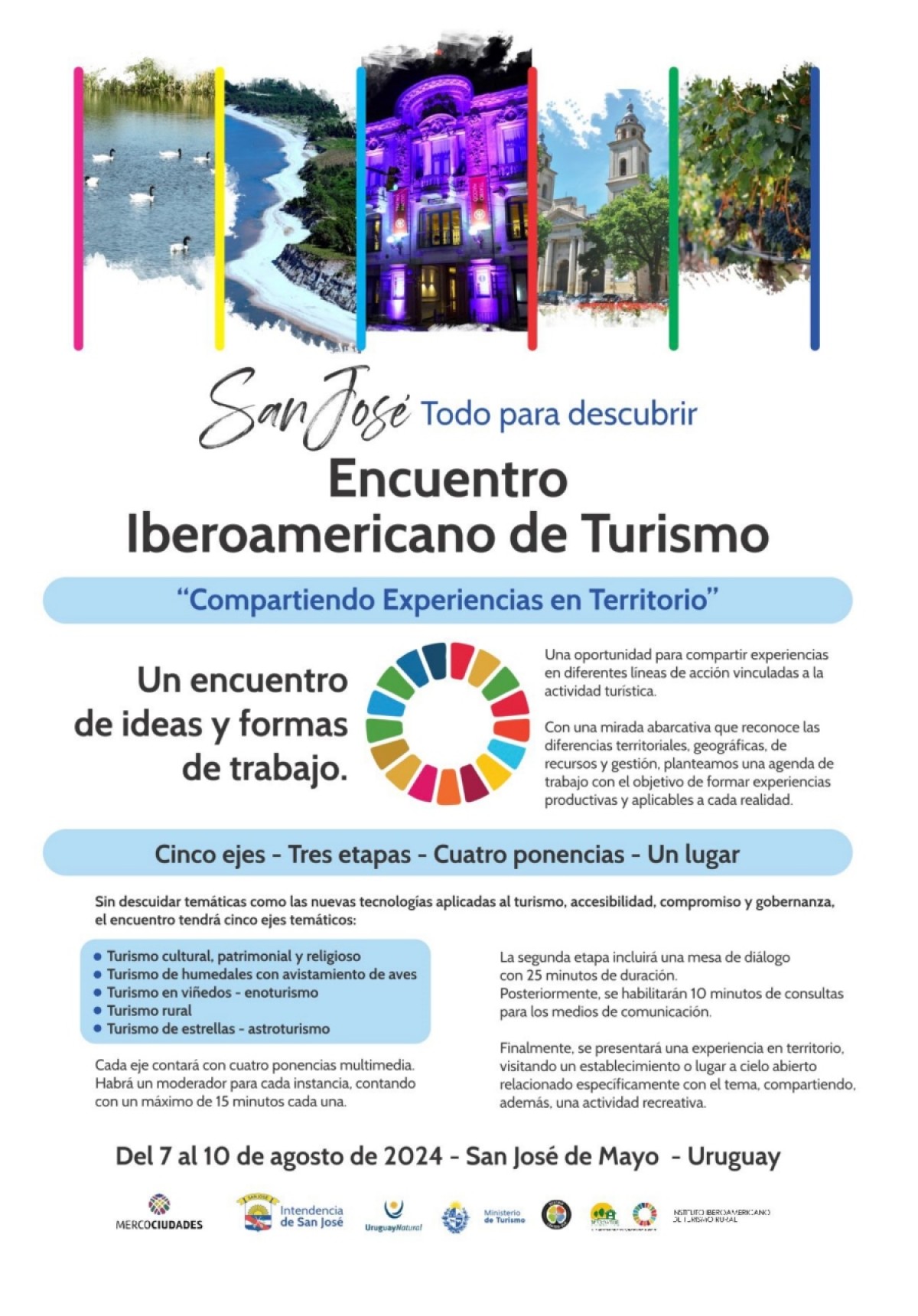 El Encuentro Iberoamericano de Turismo atrae en  San José de Mayo