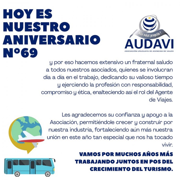 69&ordm; aniversario de AUDAVI