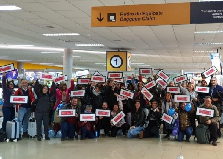 Original celebraci&oacute;n de los 90 a&ntilde;os de LATAM