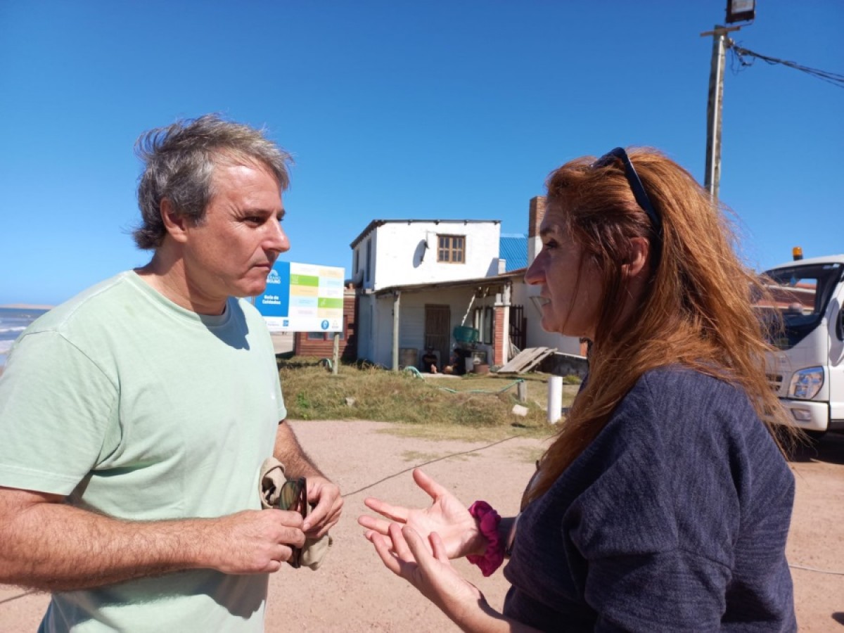 Nivia Gazzaneo entrevista a Intendente (i) de Rocha, Nicolás García 