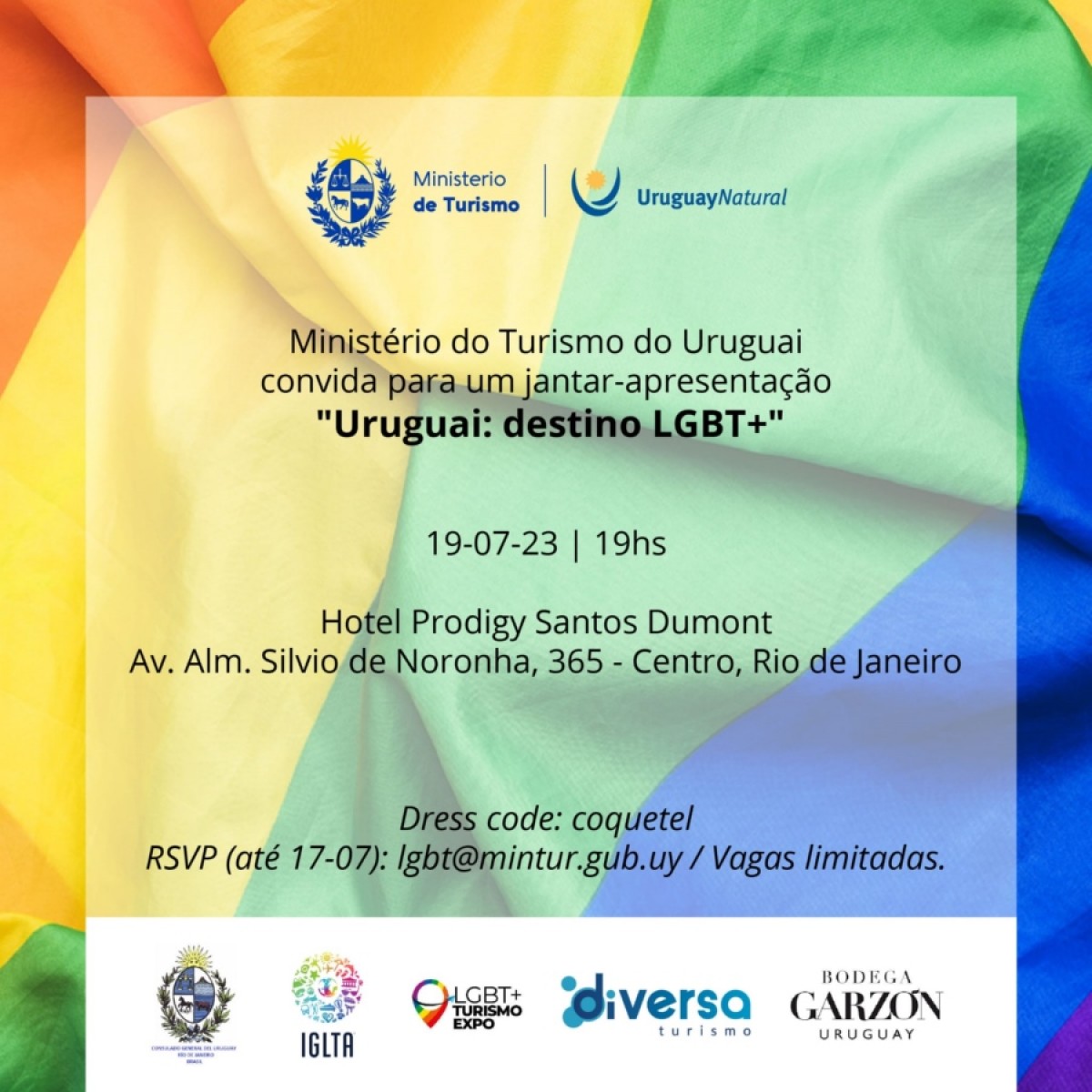 Uruguay se promociona en evento de turismo LGBT en Brasil
