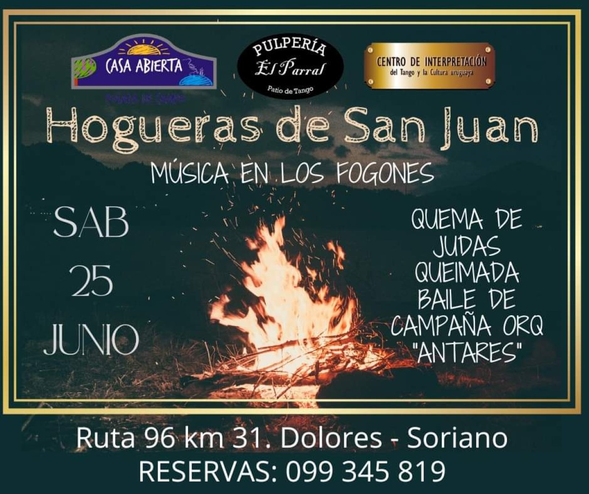 Rescate de Fiestas Tradicionales del Uruguay: Hogueras y Fogones de San Juan