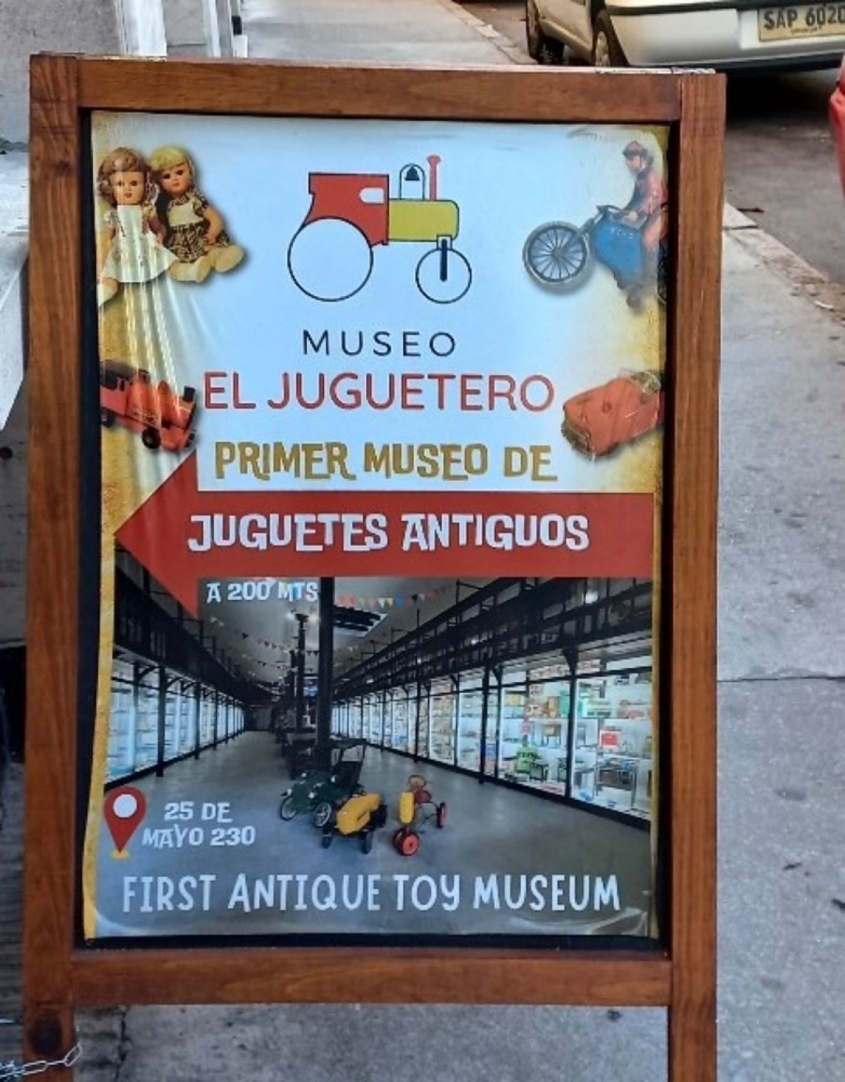 Visita al túnel del tiempo