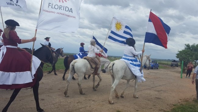 2&ordm; desfile gaucho hacia la Capilla del Pintado de la V&iacute;rgen de los 33