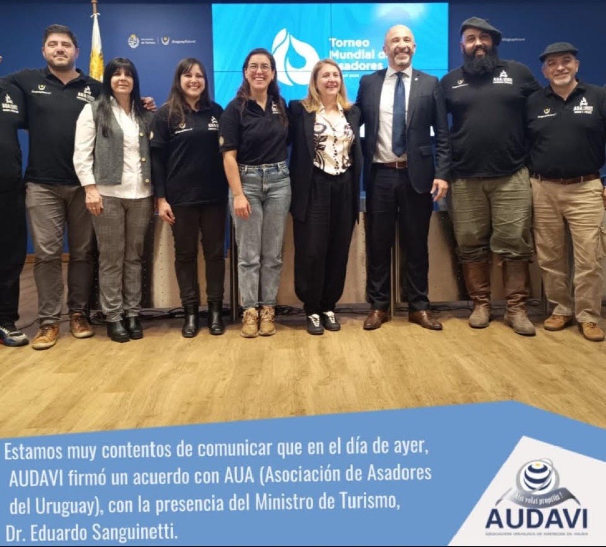 Convenio entre AUDAVI y AUA