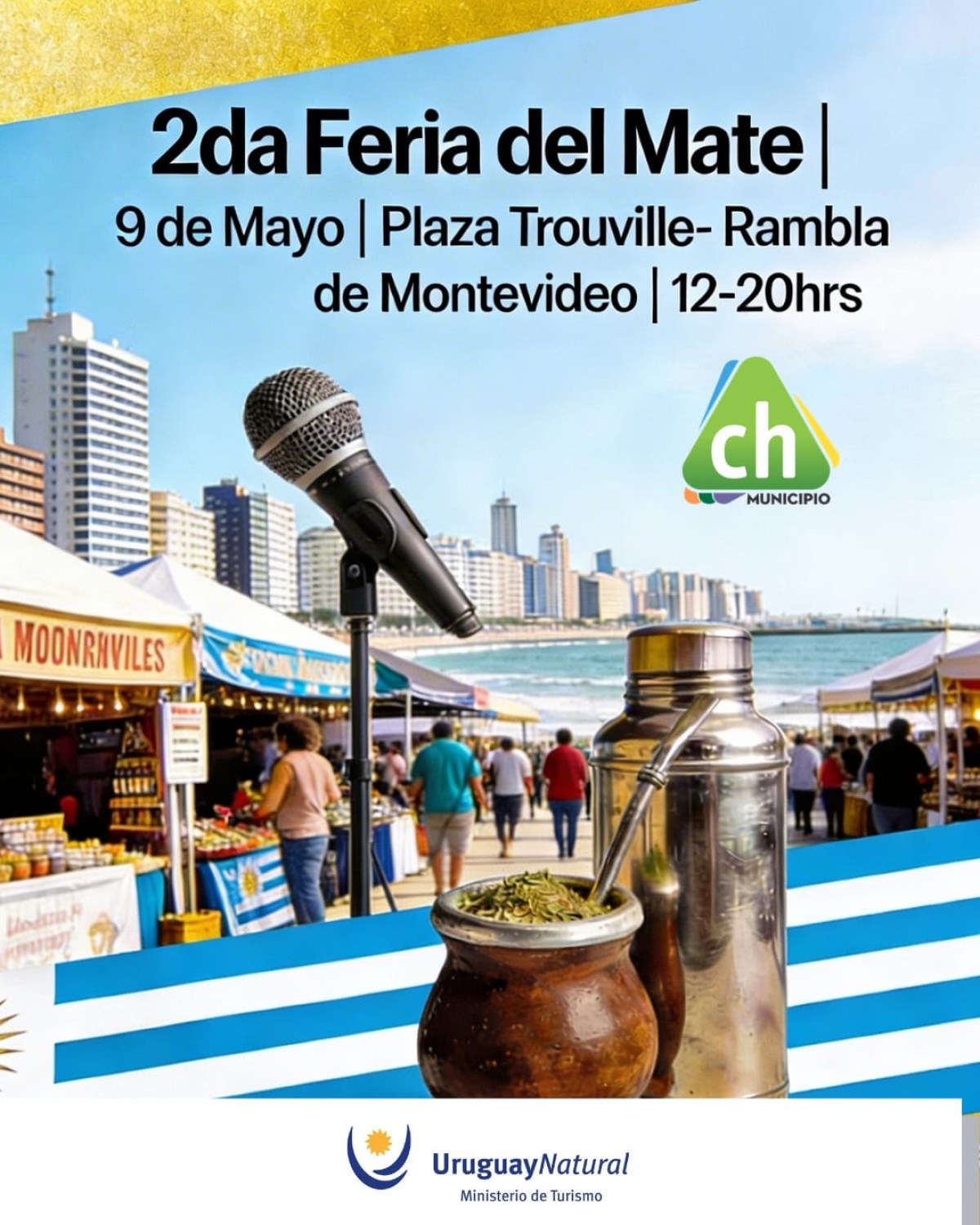 La Plaza Trouville se prepara para la 2da. Feria del Mate