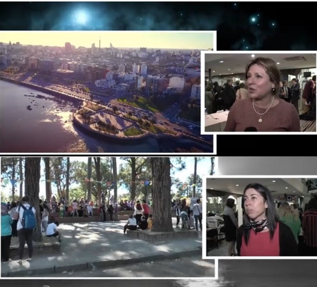 Elizabeth Villalba y Ximena Acosta en Desde la Costa TV