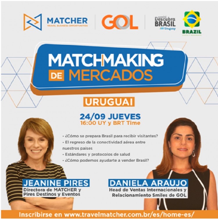Gol y Matcher hablan con el mercado de Uruguay