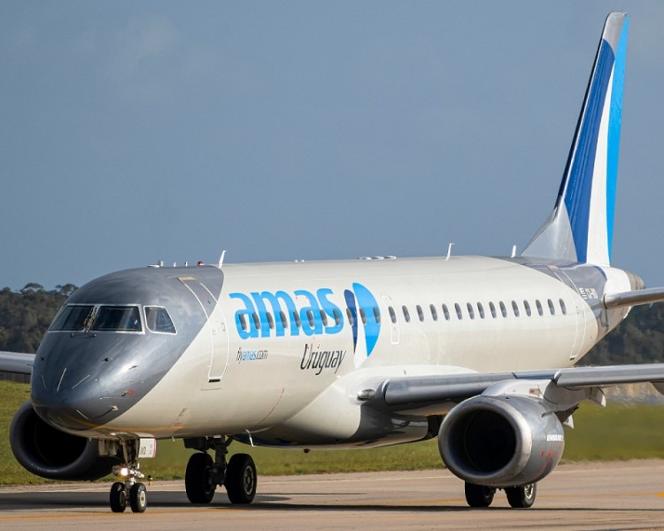 Amaszonas Uruguay deja el transporte de pasajeros