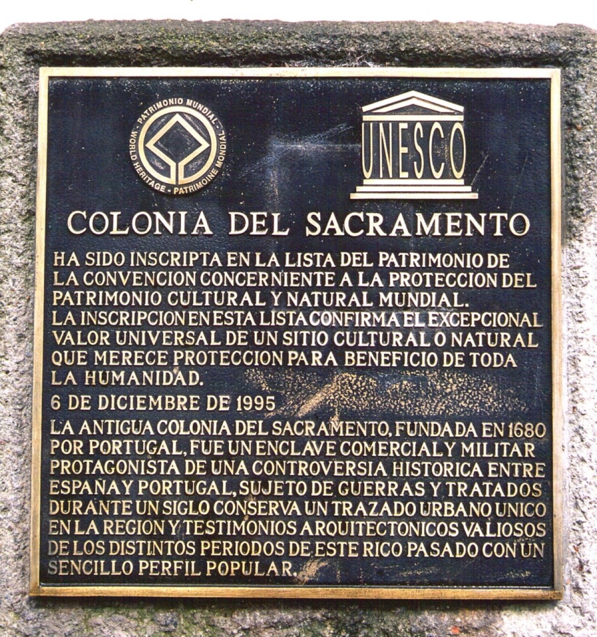 La escala Colonia de las Rutas UNESCO Uruguay