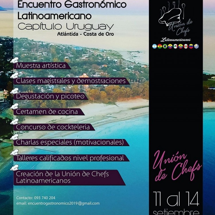 Atl&aacute;ntida recibe el Encuentro Gastron&oacute;mico Latinoamericano del 11 al 14 de septiembre