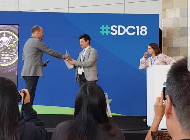 Proyecto uruguayo es reconocido en la Samsung Developer Conference en San Francisco