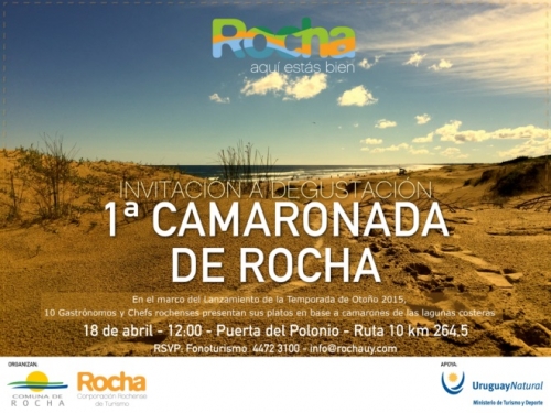 Rocha invita a la &lsquo;1&ordf; Camaronada&rsquo;