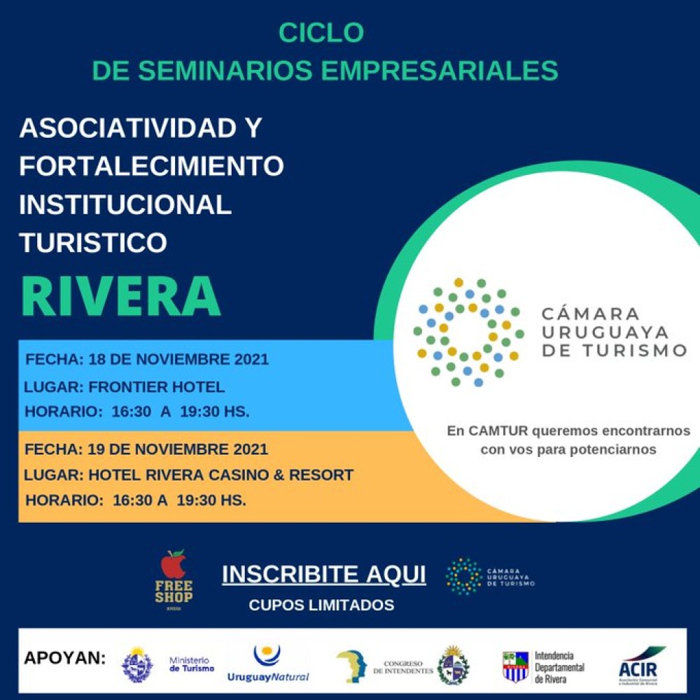 CAMTUR organiza capacitaci&oacute;n en Rivera