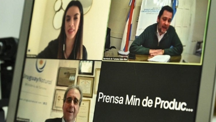 Reuni&oacute;n virtual entre Argentina y Uruguay para potenciar el turismo binacional