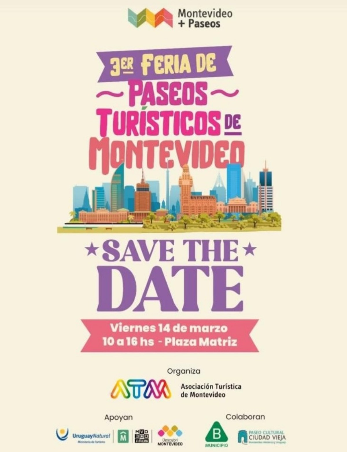 Montevideo + Paseos: presentación oficial de la agenda en la Feria de Paseos Turísticos de Montevideo