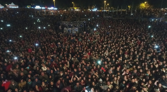 Explot&oacute; la Semana de Lavalleja con La Beriso - Hoy La Triple Nelson y Os Paralamas Do Sucesso.