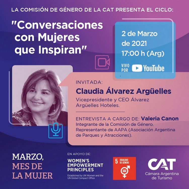 Mes de la Mujer: Comisi&oacute;n de G&eacute;nero de la CAT presenta "Coversaciones con Mujeres que inspiran"