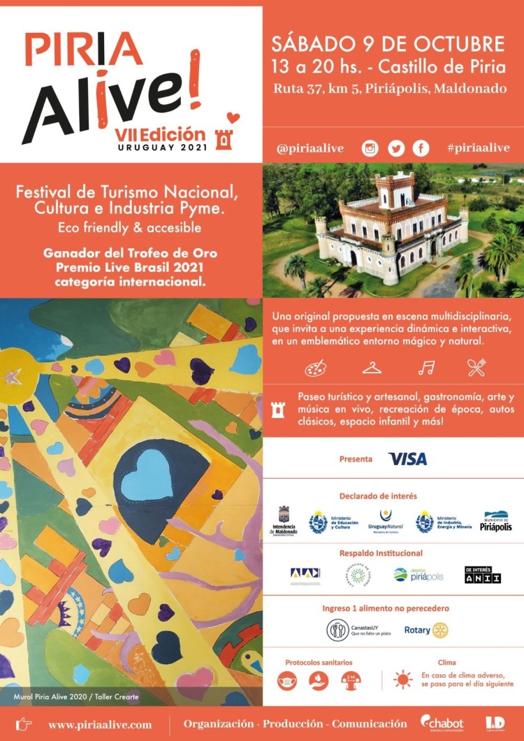 Este s&aacute;bado, todos al Piria Alive!