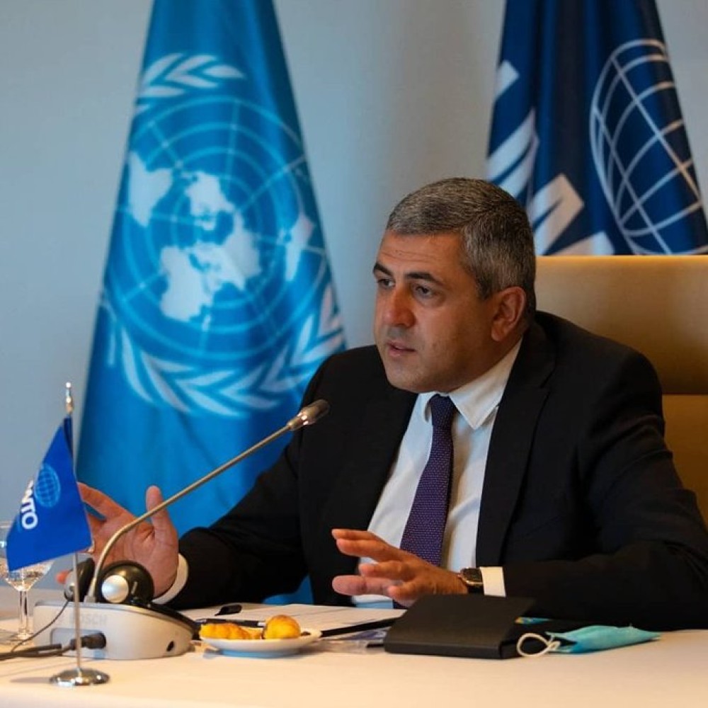 Secretario general de la OMT, Zurab Pololikashvili
