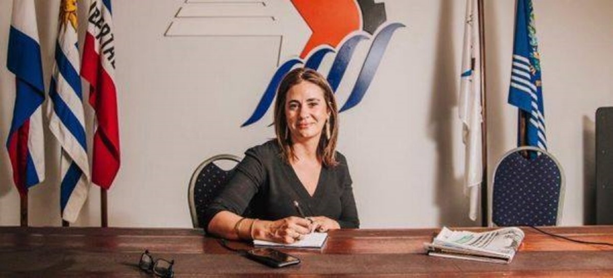 Flavia Lavecchia,  presidente de la Comisión de Turismo del CCIS de Salto