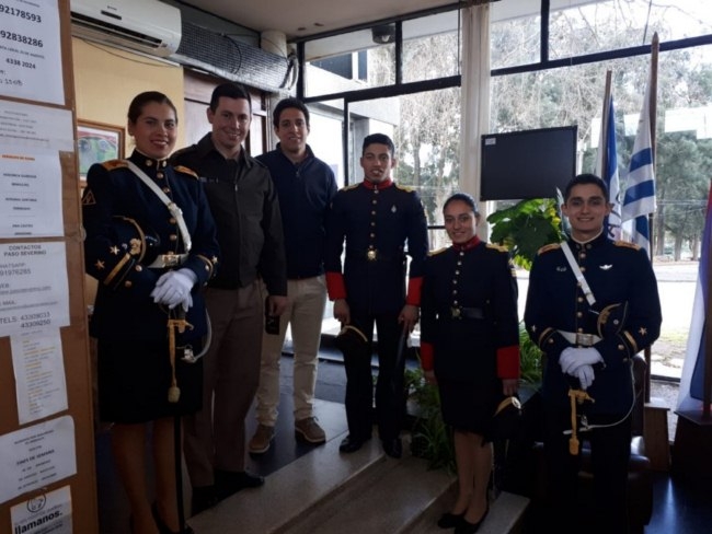 City tour a oficiales chilenos