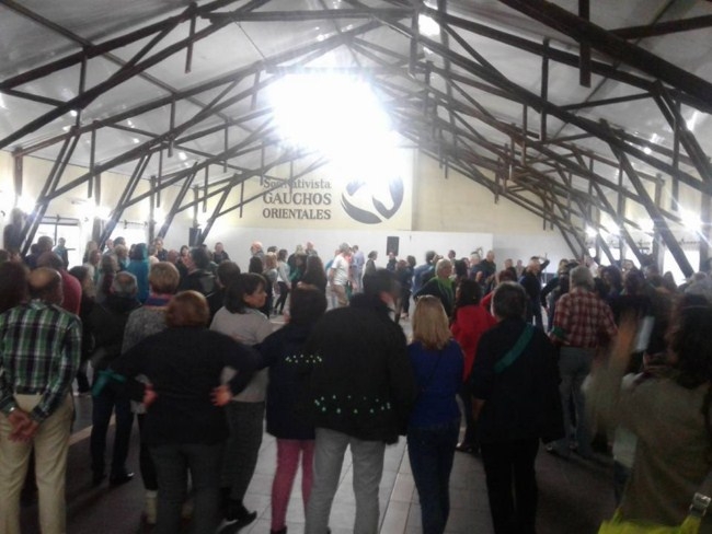 Avalancha Tanguera en Paso Severino y 25 de Mayo