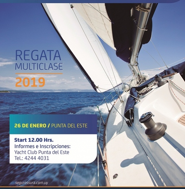 Punta del Este recibe nueva edici&oacute;n de la Regata Multiclase de Seguros SURA