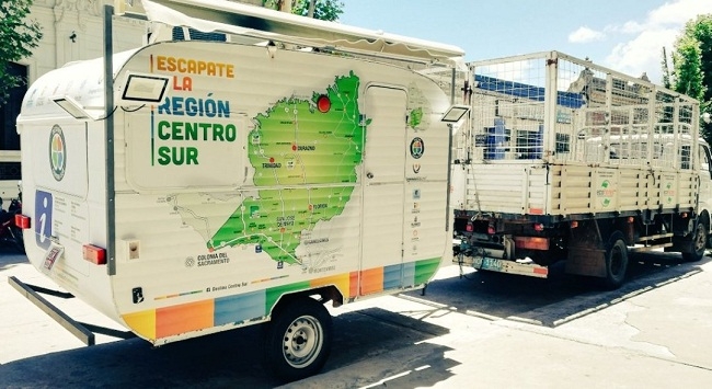 M&oacute;vil tur&iacute;stico regional para promoci&oacute;n