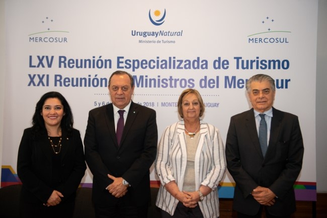 Declaraci&oacute;n de Ministros de Turismo del Mercosur en Montevideo