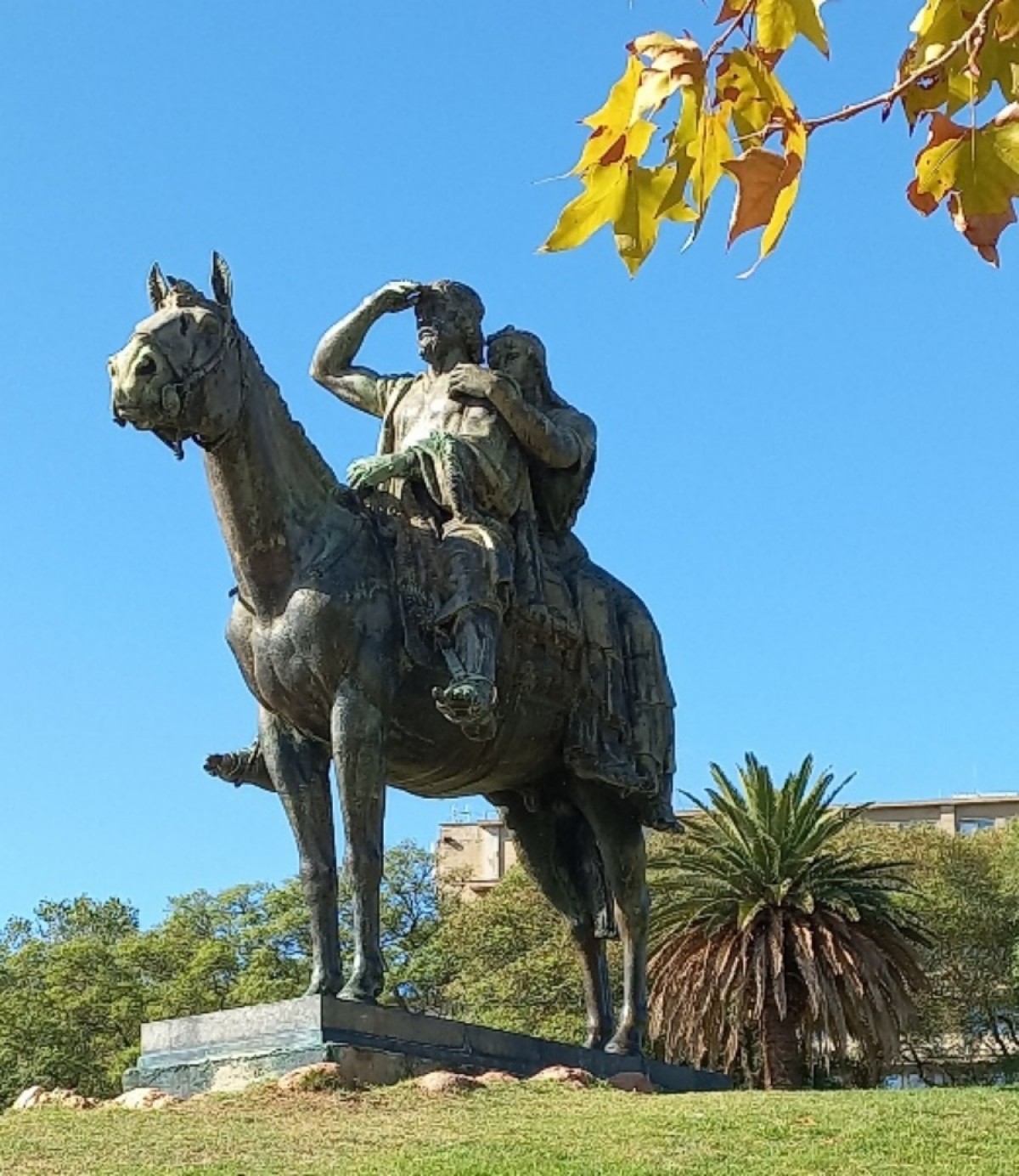 Nuevos Rumbos, emblemática obra de José Belloni, ubicada en el Parque Rodó