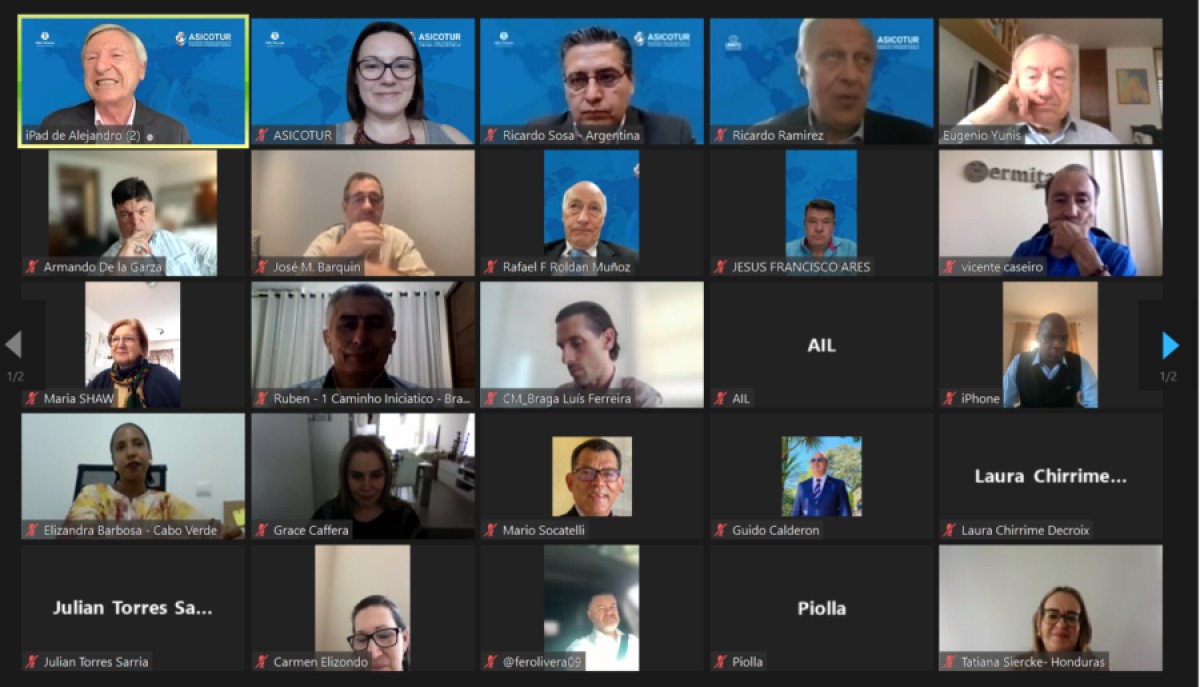 ASICOTUR celebró su asamblea general con representantes de 25 países